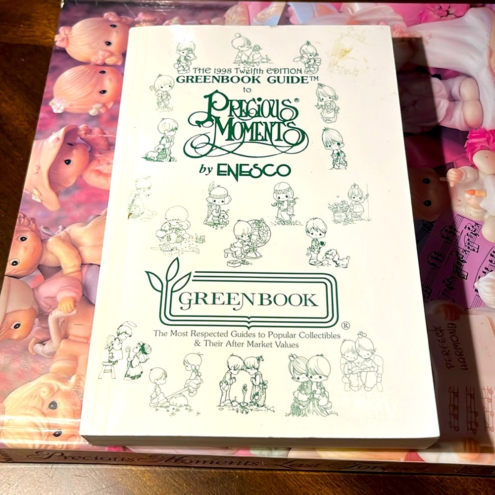 1998 twelfth edition Precious Moments Greenbook by Enesco